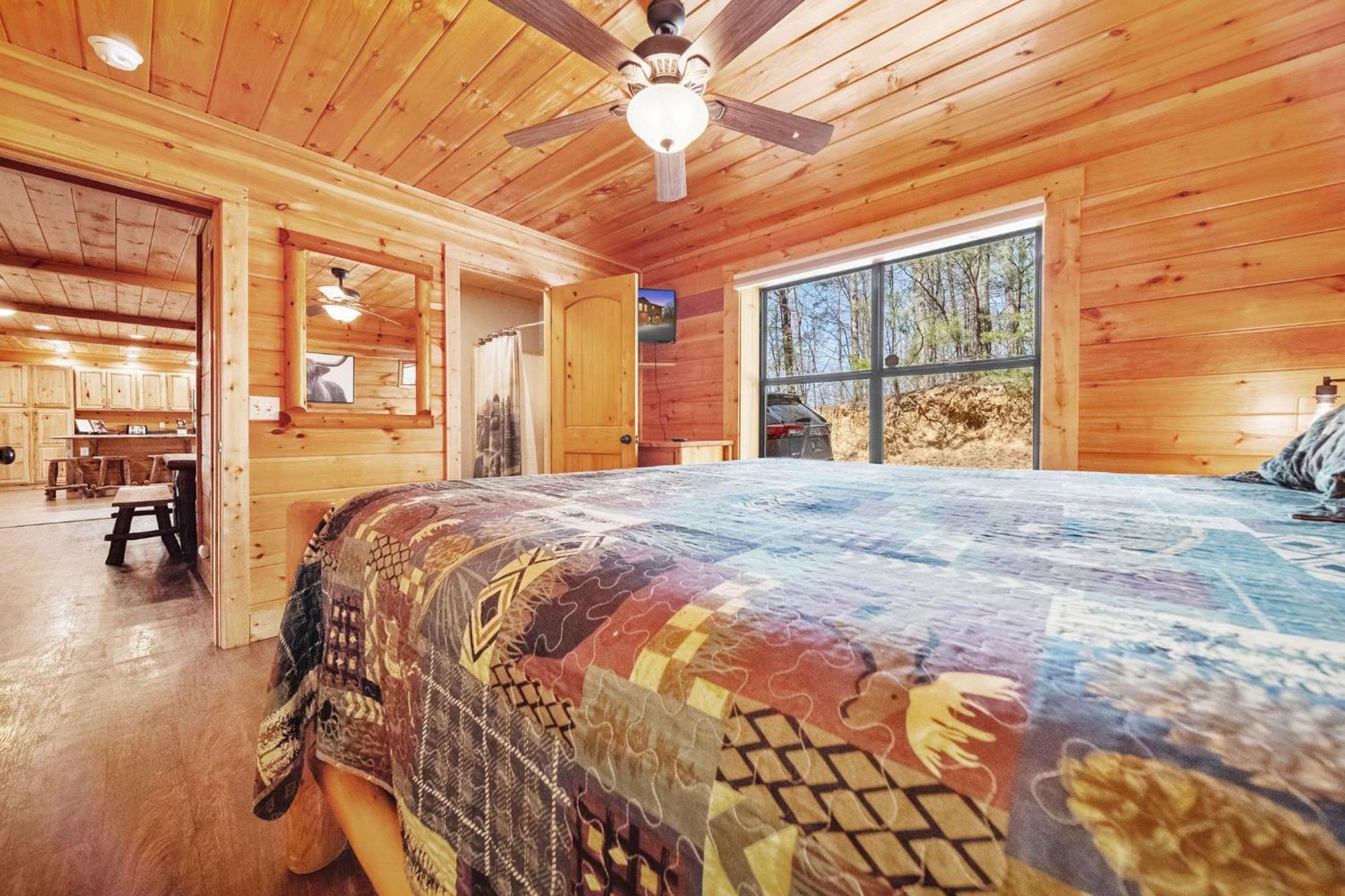 Stairway To Heaven Cabin By Staycating Gatlinburg Extérieur photo