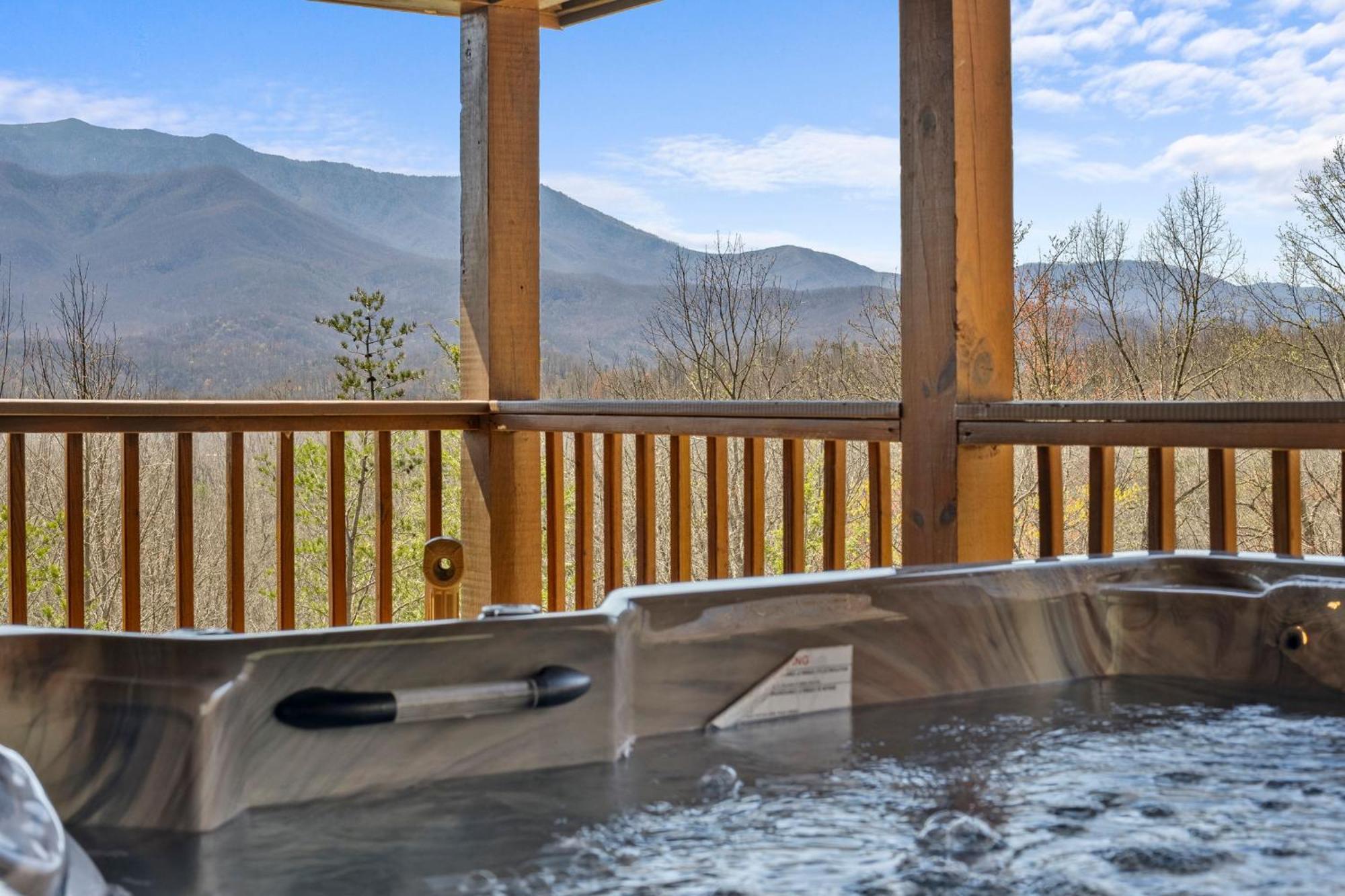 Stairway To Heaven Cabin By Staycating Gatlinburg Extérieur photo