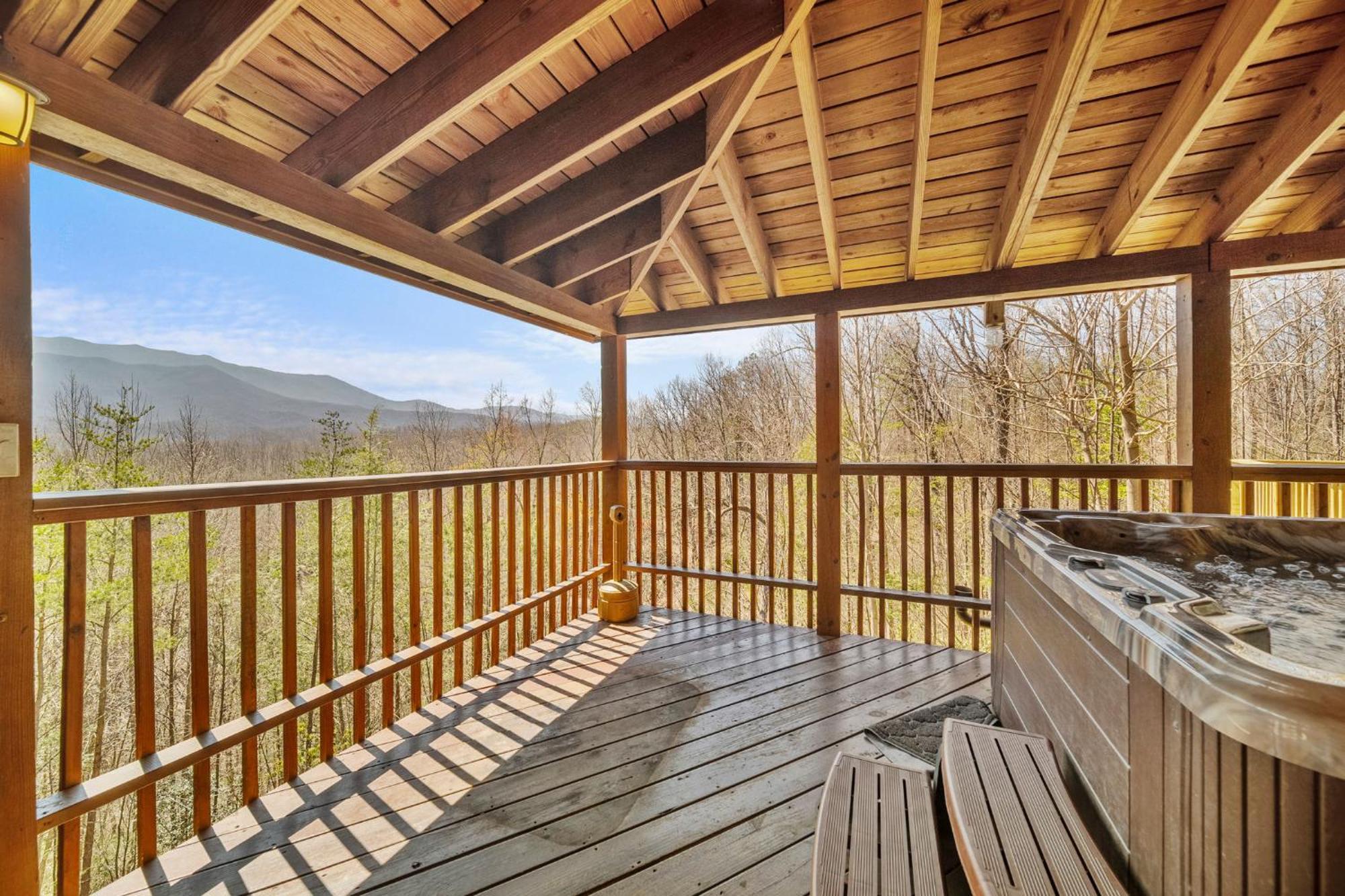 Stairway To Heaven Cabin By Staycating Gatlinburg Extérieur photo